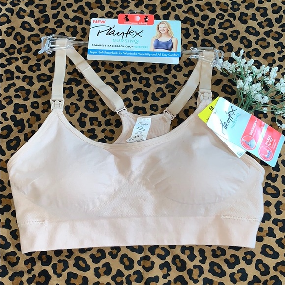 Playtex Other - 🆕PLAYTEX Nursing BRA Racerback Beige Wirefree